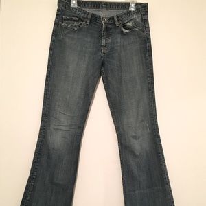 X2 Denim Laboratory Flare Leg Jeans